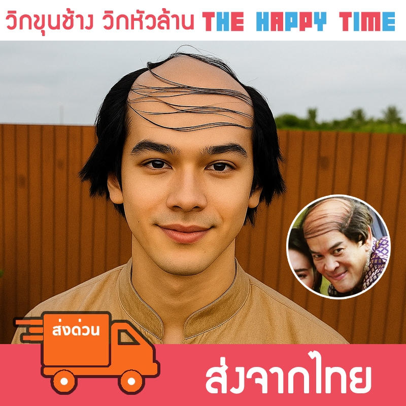 [ส่งด่วน] วิกขุนช้าง วิกหัวล้าน ชุดคนแก่ ชุดขุนช้าง ออกใบกำกับภาษีได้