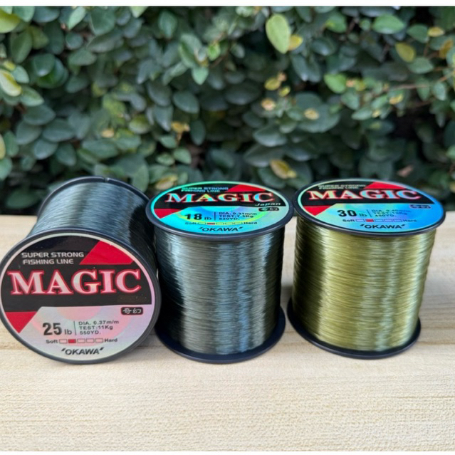 OKAWA MAGIC  สายโหลด เส้นเล็ก นิ่มมาก ตีไกล จมน้ำดี เหนียวสุดๆ เป็น - รูปที่ 2