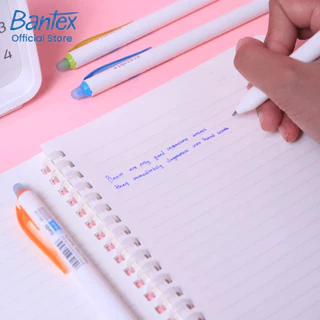 Bantex ปากกาเจลลบได้ ปากกา 0.5 มม. สุ่มสี จับถนัดมือ เขียนลื่น ใช้ได้ทุกพื้นผิวกระดาษ Gel Pen
