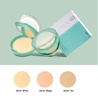 Zendori แป้งพัฟ เซนโดริ UV Oil-Free Foundation SPF12 8กรัม
