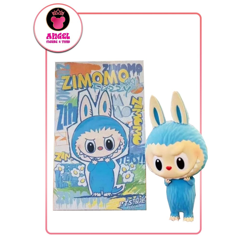แกะเช็คการ์ด✅พร้อมส่ง/ส่งเร็ว✅POP MART: ZIMOMO FUZZY SKY COLLECTOR'S ⭐ ของแท้ 💯