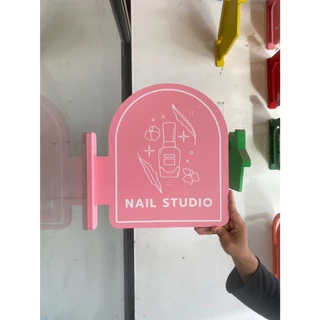 ป้ายโลโก้ร้าน แบบทรงขนมปัง หน้าหลัง ร้านคาเฟ่สุดเก๋ ป้ายร้านอาหาร ป้ายออฟฟิต ป้ายร้านค้า ป้ายแต่งร้าน แบบ 2 หน้า สุดชิค!