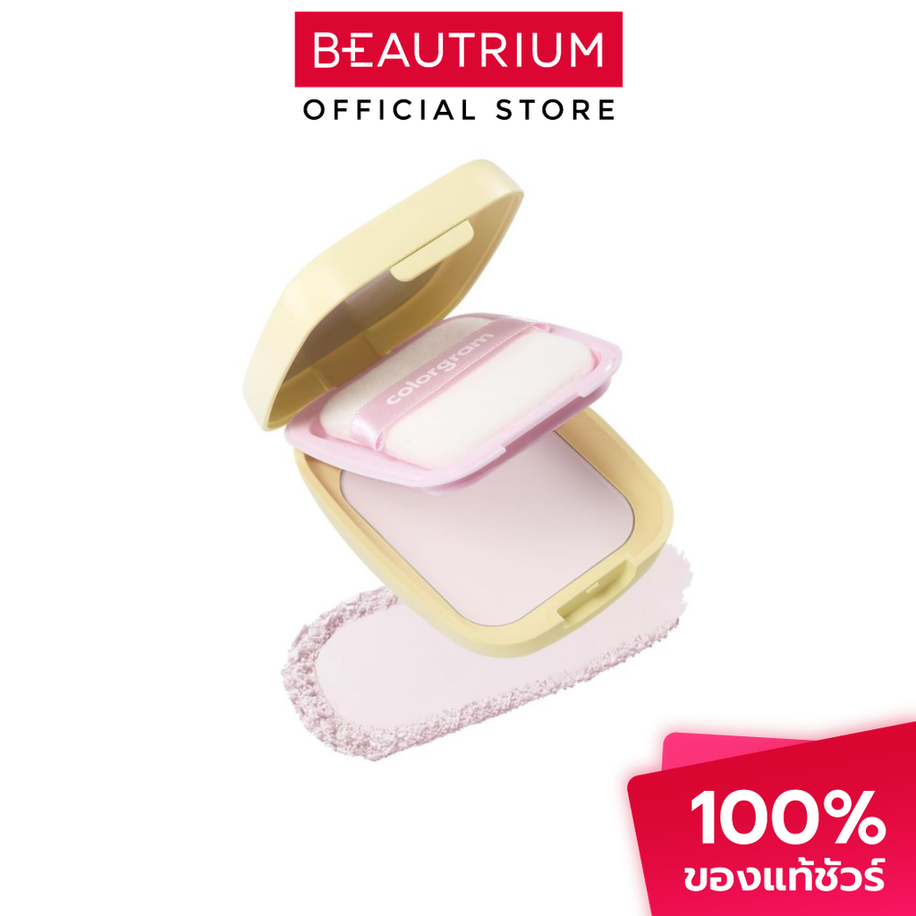 COLORGRAM Sebum Retouching Blur Pact แป้งโปร่งแสง 6.5g