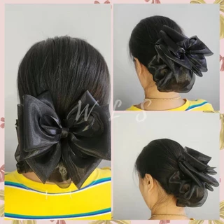 เน็ตผมกลาง(M)เน็ตผมby Focusgiftshop เน็ตติดผมสีดำ พนักงาน ข้าราชการ พร้อมส่งจากไทย