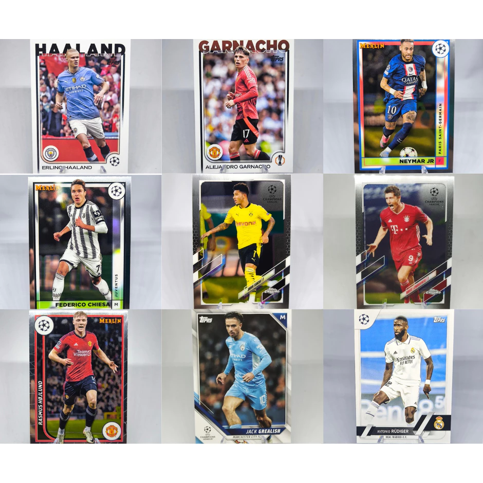 กล่องสุ่มการ์ดฟุตบอล Random Box PANINI & Topps thumbnail 4