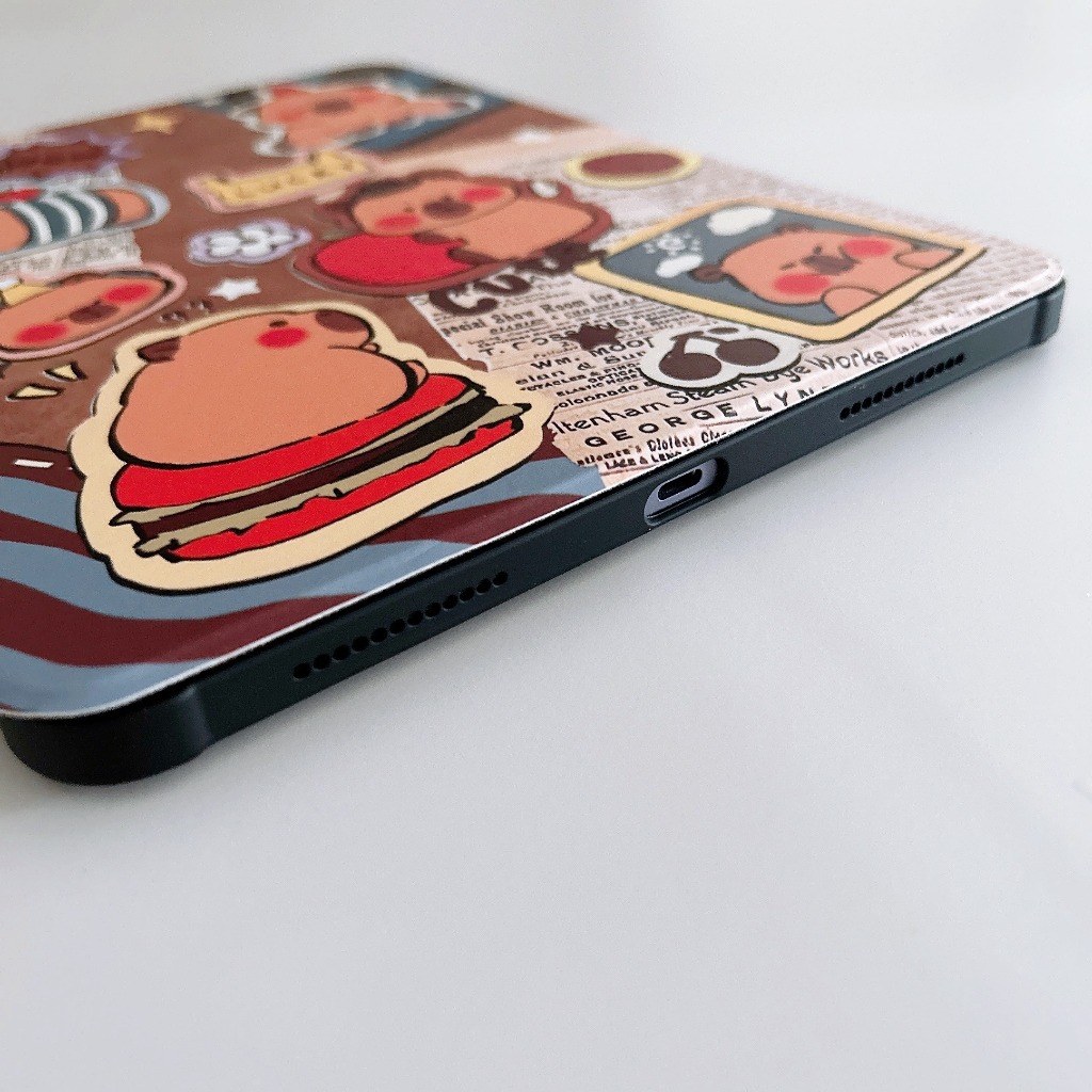 เคส สำหรับ ไอเเพท เคสตั้งได้ ใส่ปากกา รุ่นipad mini4/5 air1 air2 air3 air4 air5 air6 air7 gen5 gen6 gen7 gen8 gen9 gen10 - รูปที่ 5