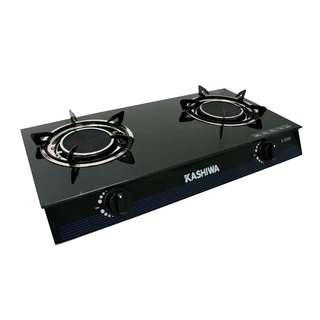 KASHIWA รุ่น X-2300 เตาแก๊ส หัวคู่ หน้ากระจก หัวอินฟาเรด ปลอดภัย ให้ความร้อนเร็วแรง ไม่เป็นสนิม