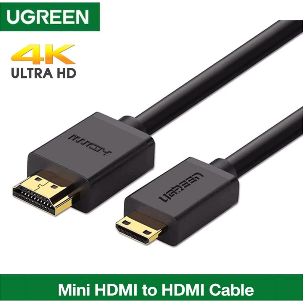 พร้อมส่ง UGREEN รุ่น HD108 สาย Mini HDMI to HDMI รองรับ 4K / 3D