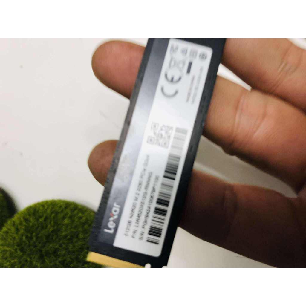 512 GB SSD (เอสเอสดี) LEXAR NM620 PCIe G3x4 NVMe M.2 2280  ใช้งานปกติ ไม่มีกล่อง