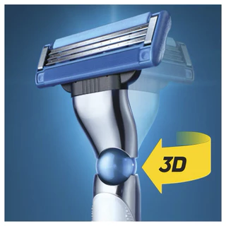 ถูกสุด คุ้มสุด! Gillette Mach 3 Turbo ยิลเลตต์ มัคทรี เทอร์โบ ด้ามมีดโกน 1 ด้าม + ใบมีดโกน 2 ชิ้น พร้อมกล่องเก็บใบมีด