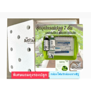 ชุดทดลองปลูกผักไฮโดรโปรนิกส์ x1 x3 กล่อง 🎉 สอนฟรีทุกขั้นตอน …