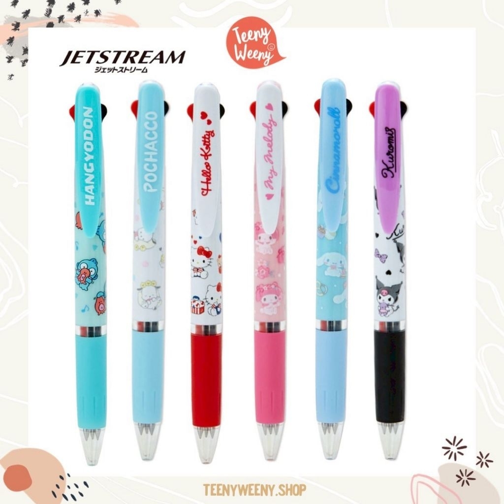 ปากกาซานริโอ้ Jetstream Pen ปากกา3สี
