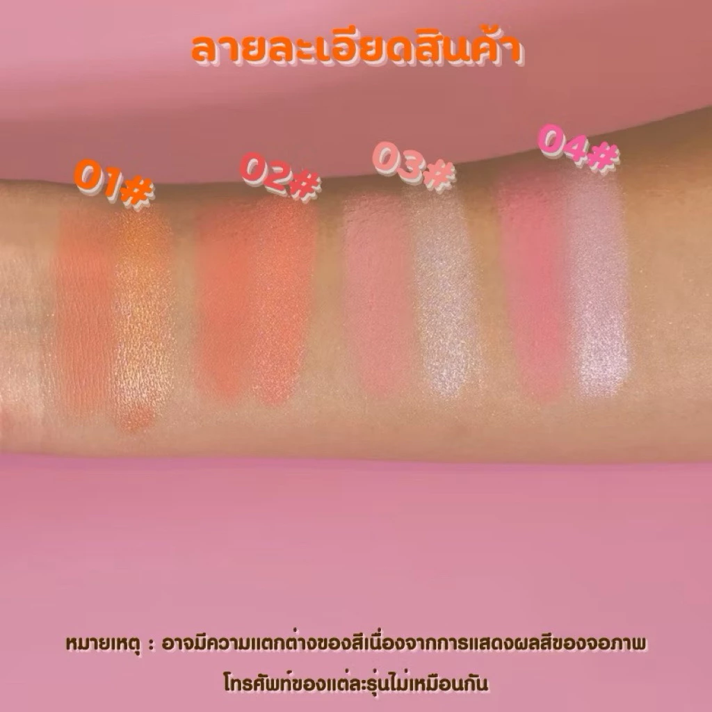 บรัชออน PALA Beauty Ombre Bicolors Powder Brusher (รับตรงแบรนด์) thumbnail 6