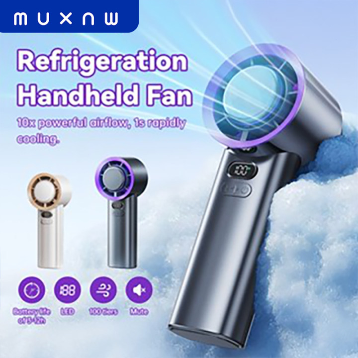 【ต้องลดความร้อน】MUXNW 2025 ใหม่มือถือพัดลมเทอร์โบแบบพกพาพกขึ้นเครื่องปรับอากาศขนาดเล็ก