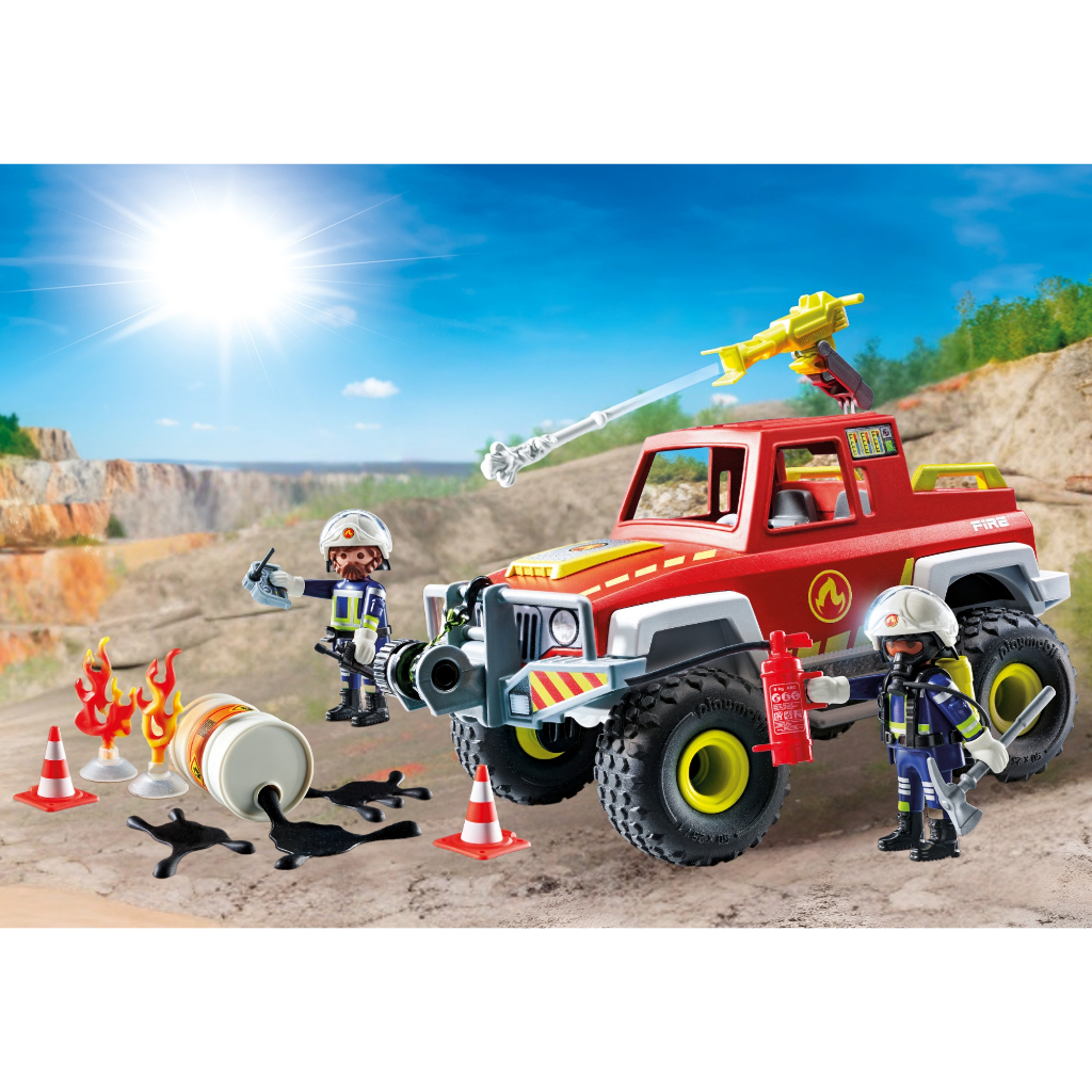 Playmobil 71824 Firefighting Truck ดับเพลิง รถดับเพลิง