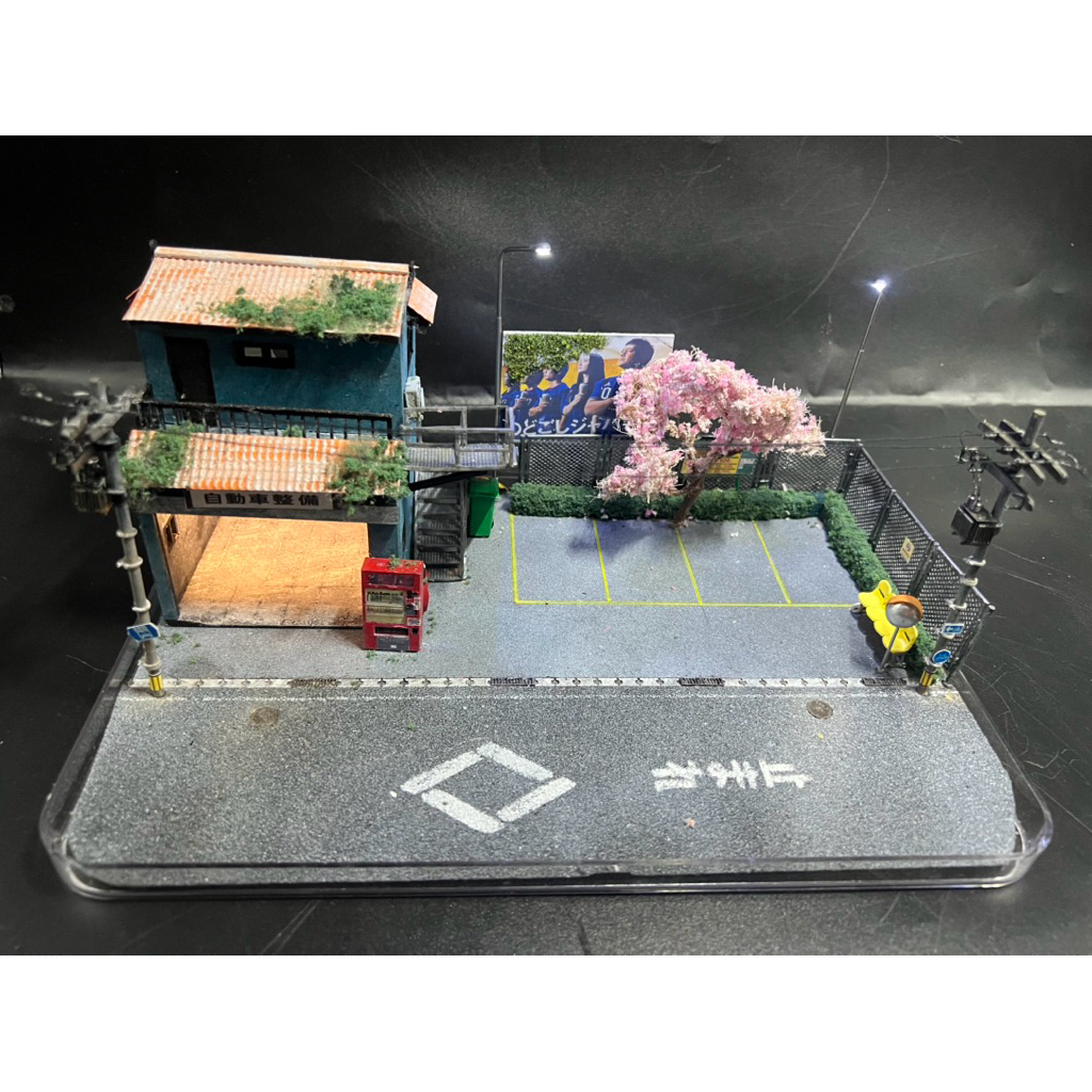 Diorama ฉาก JDM Garage 1:64