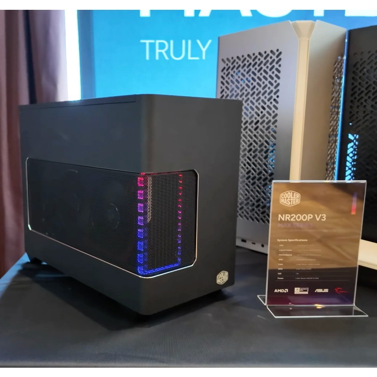 CASE (เคส) COOLER MASTER MasterBox NR200P V3 Black