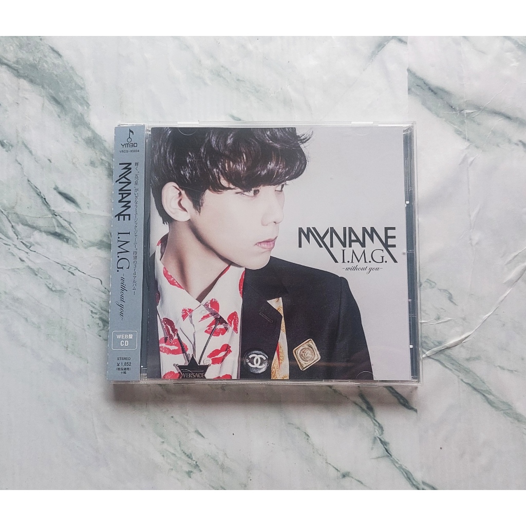 อัลบั้ม ญี่ปุ่น MYNAME - I.M.G. ~Without You~ Japanese Album เวอร์ ปก Chaejin แกะแล้ว ไม่มีการ์ด พร้
