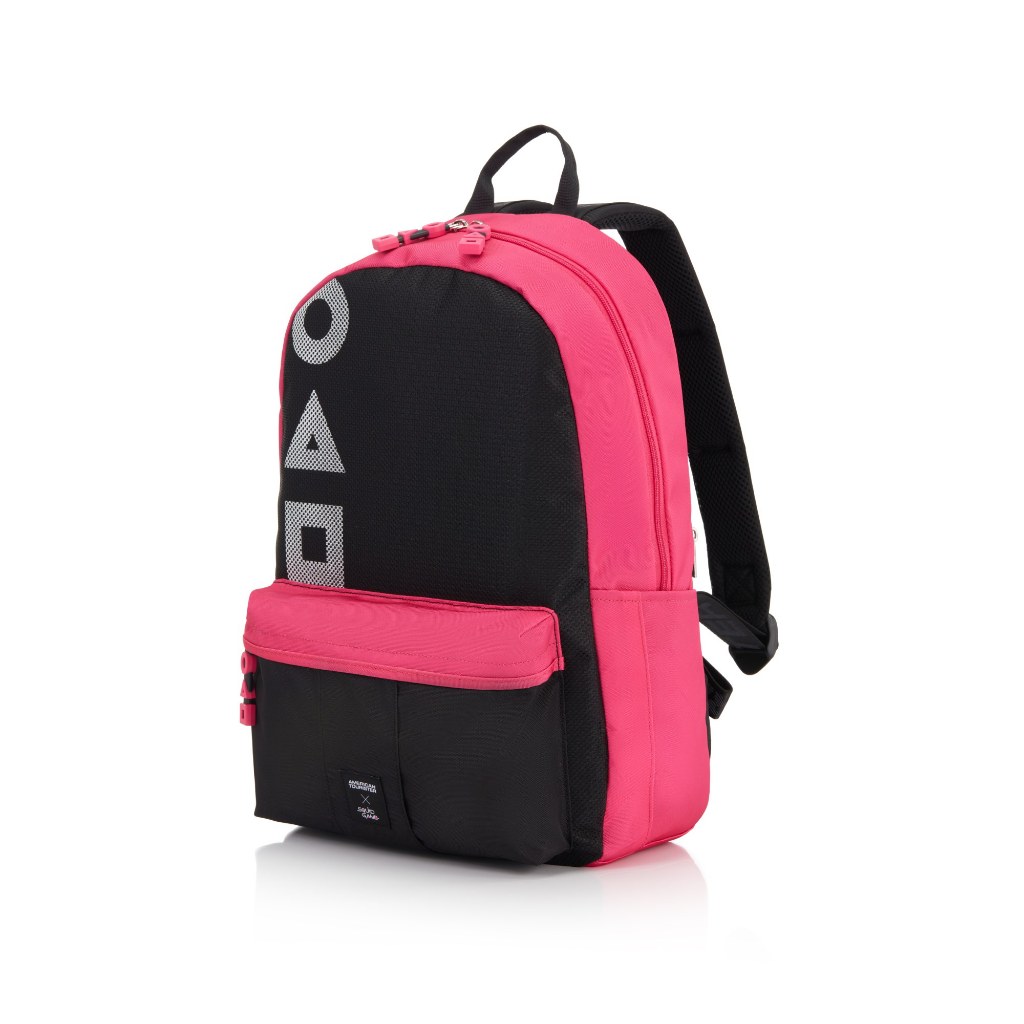 AMERICAN TOURISTER กระเป๋าเป้สะพายหลัง รุ่น AT X SQUID GAME BACKPACK