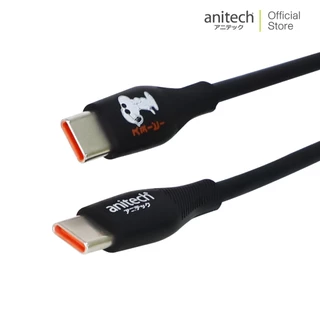 AnitechXSnoopy3 สายชาร์จโทรศัพท์ Type-C to Type-C รุ่น SNP-C001 กำลังไฟ 60w ความยาวสาย : 1 เมตร