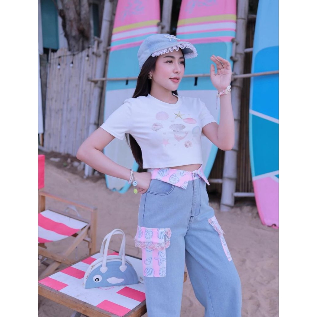 เซตกางเกง ป้าย Valley girl sz.XL