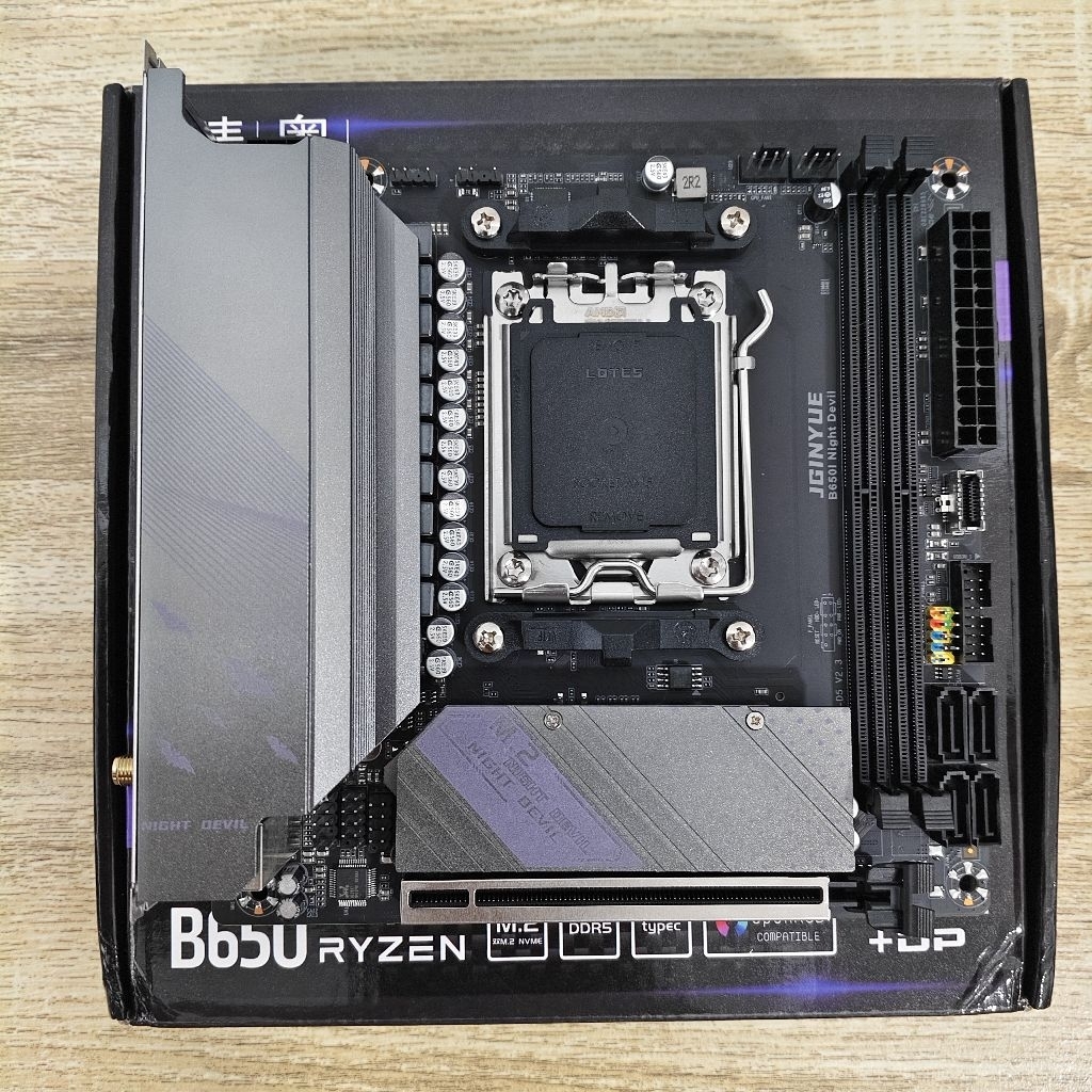 JGINYUE B650I NIGHT DEVIL [ITX] [AM5] [มือสอง]