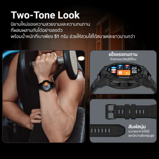 KOSPET TANK S2 นาฬิกา Smartwatch สมาร์ทวอทช์ มี GPS Bluetooth Calling กันน้ำ 5ATM-1Y