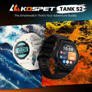KOSPET TANK S2 นาฬิกา Smartwatch สมาร์ทวอทช์ มี GPS Bluetooth Calling กันน้ำ 5ATM-1Y