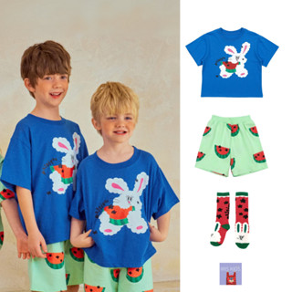 【พร้อมส่ง】ชุดเซตเด็ก IRIS KIDS IKS2677 ลายแตงโม+กระต่าย ผ้า …