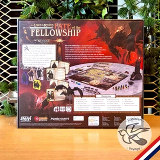 [Pre-Order ระยะเวลานาน] The Lord of the Rings Fate of the Fellowship (Pandemic) ห่อของขวัญฟรี [Boardgame]