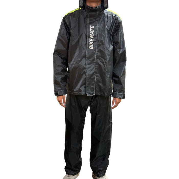 BIKEMATE Rain Suit 809 Black