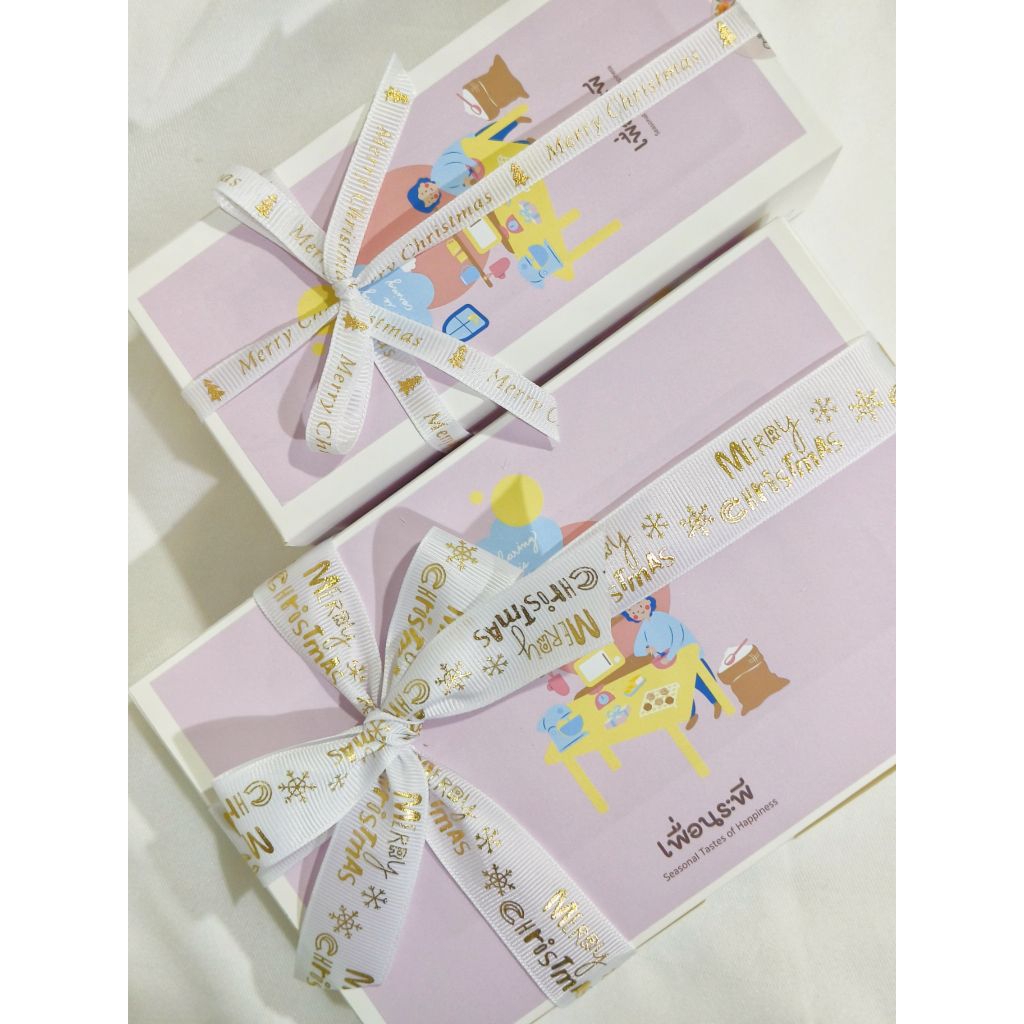 เพื่อนระพี คุกกี้เนยสดกล่อง 12 ชิ้น ทำจากเนยสดแท้ไม่มีไขมันทรานส์ หอมกรอบ หวานน้อย มีหลายรสให้เลือก