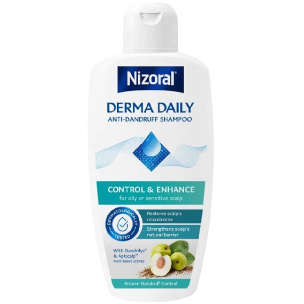 Nizoral Derma Daily Shampoo 200 ml. ไนโซรัล เดอร์ม่า เดลลี่ แชมพู 200 มล. แชมพู #12350