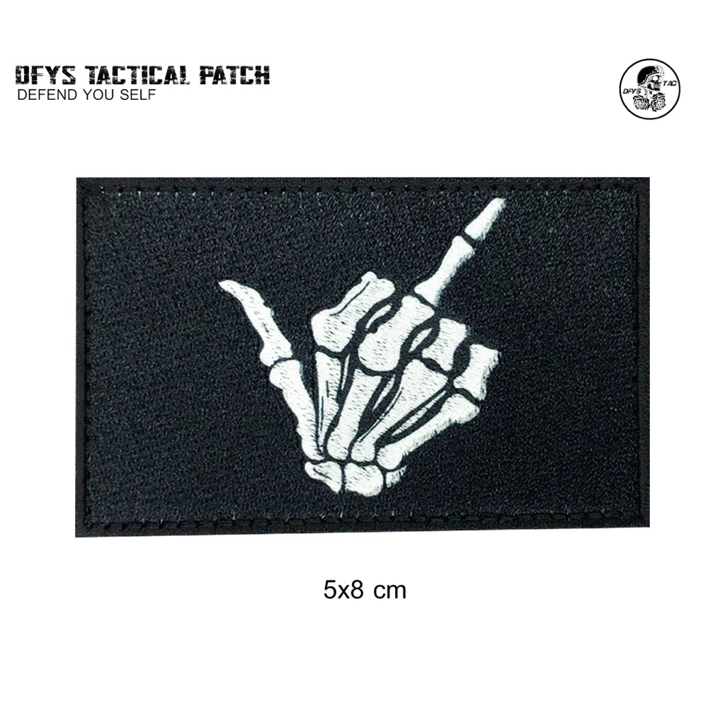 Patch Tactical DFYS v.1 (อาร์มตีนตุ๊กแก)