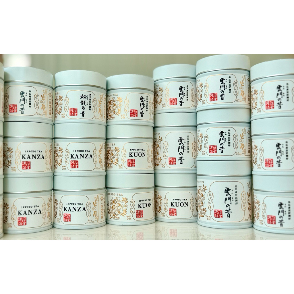 พร้อมส่งในไทย ถูกสุด Ippodo Matcha ผงมัทฉะ ของแท้ เกรดพิธีการ อิปโปโดะ Ummon Sayaka Seiun Kanza Waka