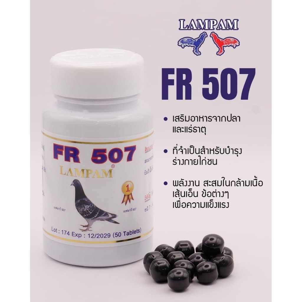 LAMPAM ลำปำ FR507 (50เม็ด)