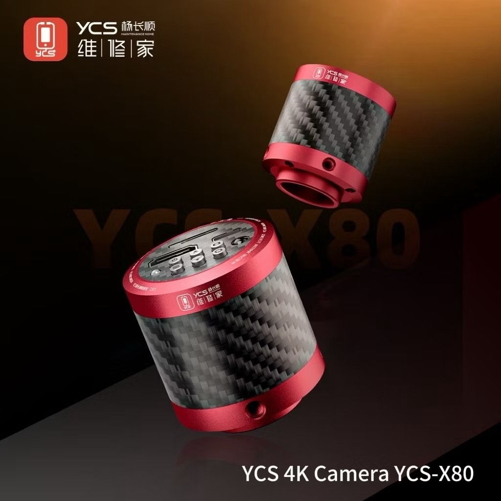 กล้อง.3 .YCS 4K x80 สำหรับกล้องจุลทรรศน์สามตาตา CMOS HDMI 1080P 60FP