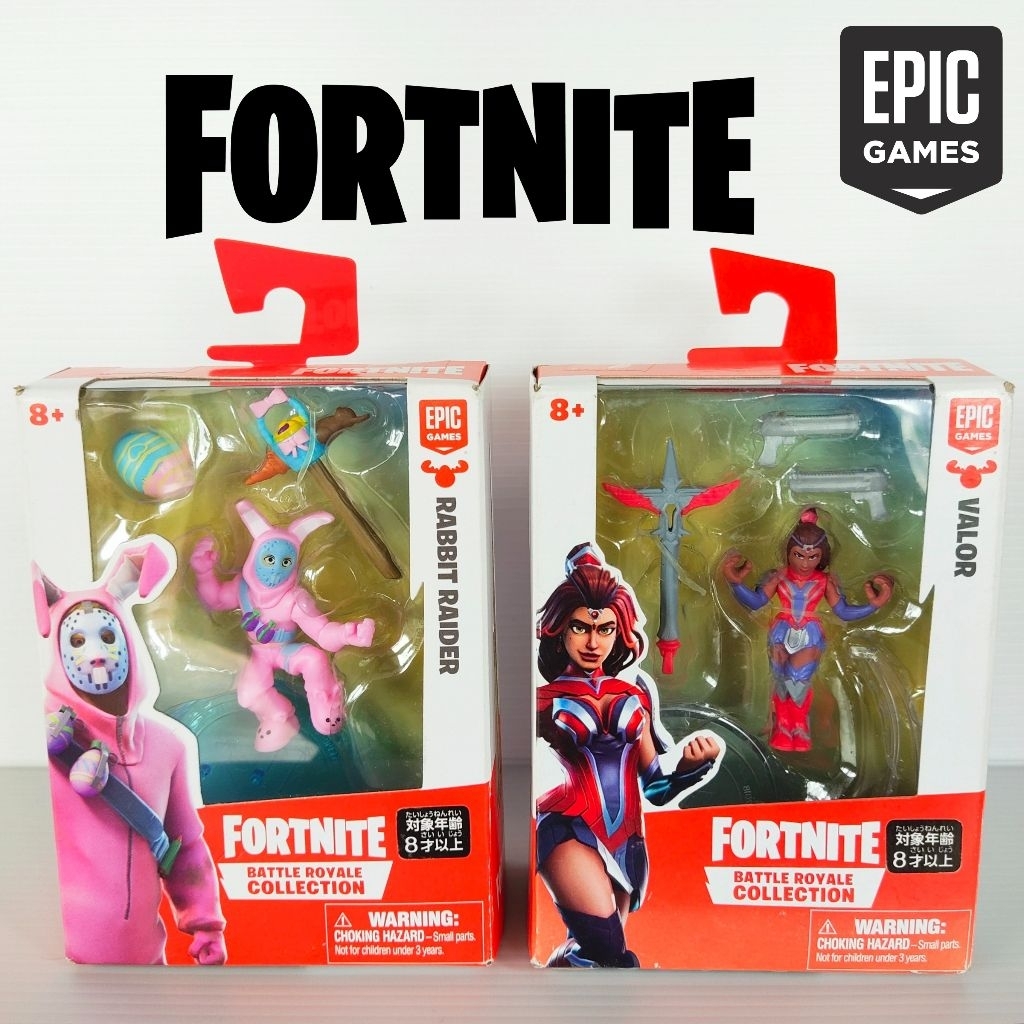 โมเดล ฟิกเกอร์ figure RABBIT RAIDER / VALOR เกม FORTNITE Battle Royale Collection ฟอร์ทไนท์ EPIC GAM