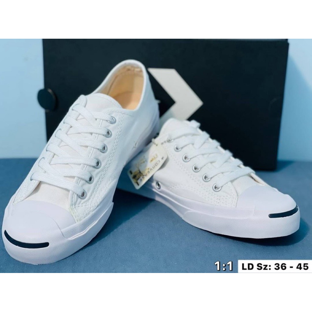 รองเท้าผ้าใบ converse jack purcell   รองเท้าสำหรับชาย 36-44 ราคา ถูกที่สุด ดีลบีเคเค แกลเลอรีภาพที่ 7