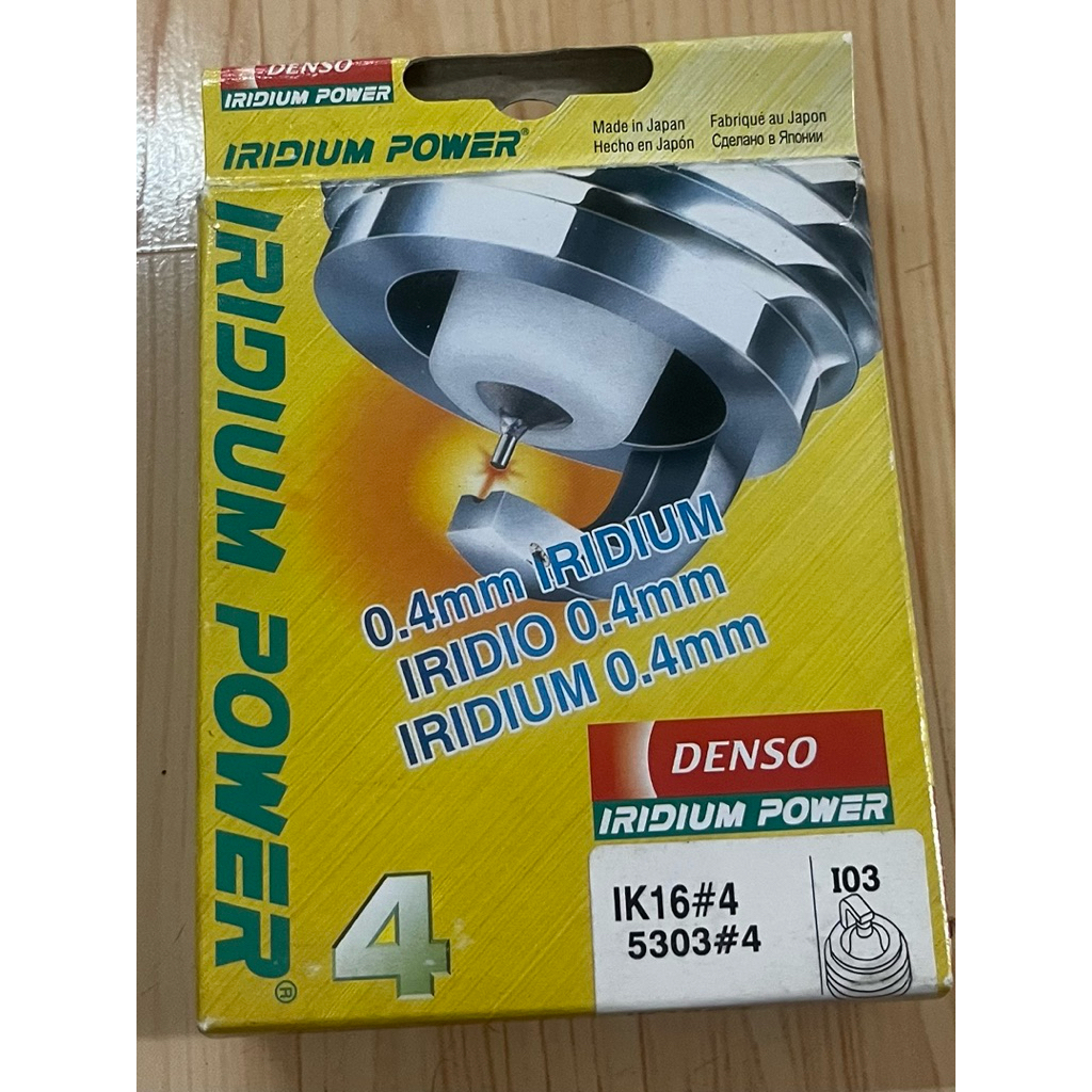หัวเทียน DENSO IRIDIUM IK16#4