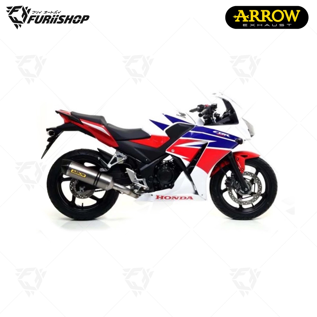 ท่อสูตร/ท่อแต่ง/ท่อไอเสีย Arrow Titanium : for Honda CBR300R/CB300F