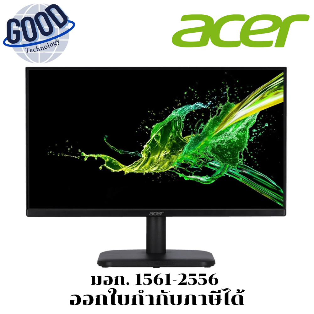 Acer Monitor  LED ขนาด 21.5” EK220QH3bi ( รุ่น UM.WE0ST.301 ) ประกันศูนย์ เช็คสินค้าก่อนสั่งซื้อ