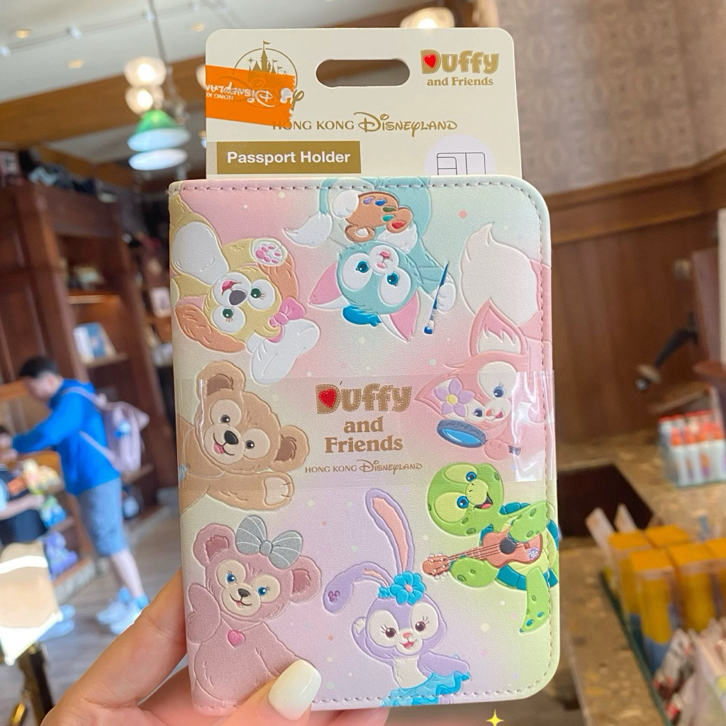 ❤️พร้อมส่ง❤️ ปกพาสปอร์ต ดิสนีย์  Disney Duffy & Friends Passport Holder