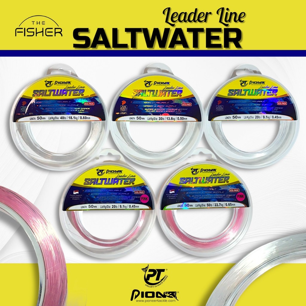 A03 PIONEER สายหน้า Saltwater Leader Line (ช๊อคหลีด)