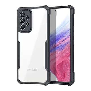 เคสขอบสี หลังใส สำหรับSamsung A52 A52S A53 A73 A02S A03S A23 A33 A50 A30S M32 A12 M12 A02 M02 A03 A32 5G A22เคสกันกระแทก