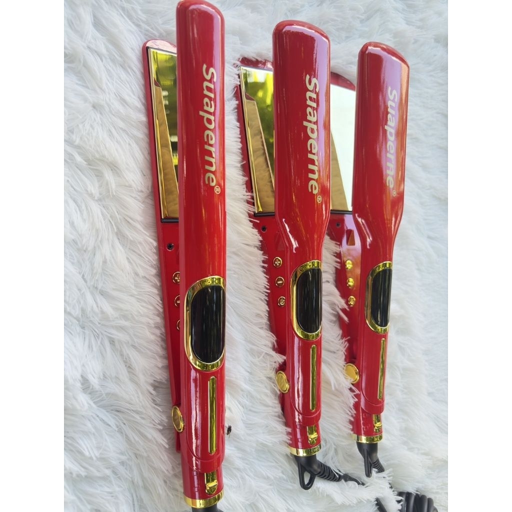 เครื่องหนีบผมSuaperne-N202แผ่นเซรามิกแท้ ของแท้100%