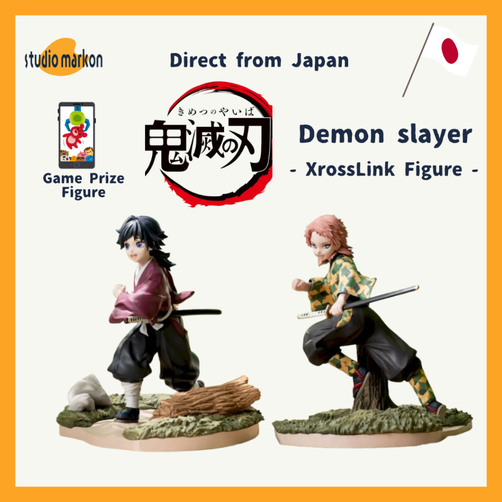 SEGA Demon Slayer ""XrossLink Figure”” Giyu Tomioka / Sabito Figure 20250620 [Direct from Japan]