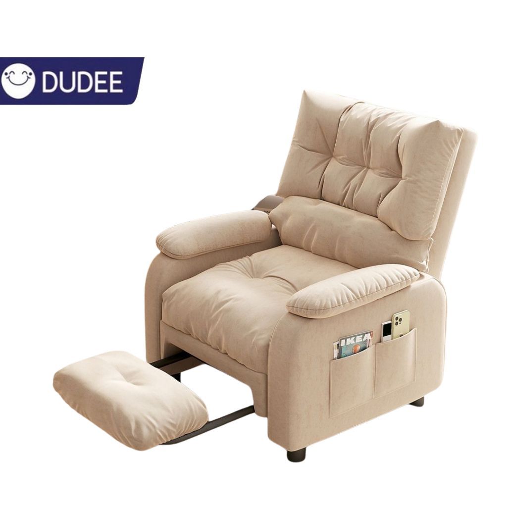 DUDEE โซฟาปรับระดับพนักพิงได้สุดหรู รุ่น DD-166 พร้อมที่พักเท้า นุ่มสบาย