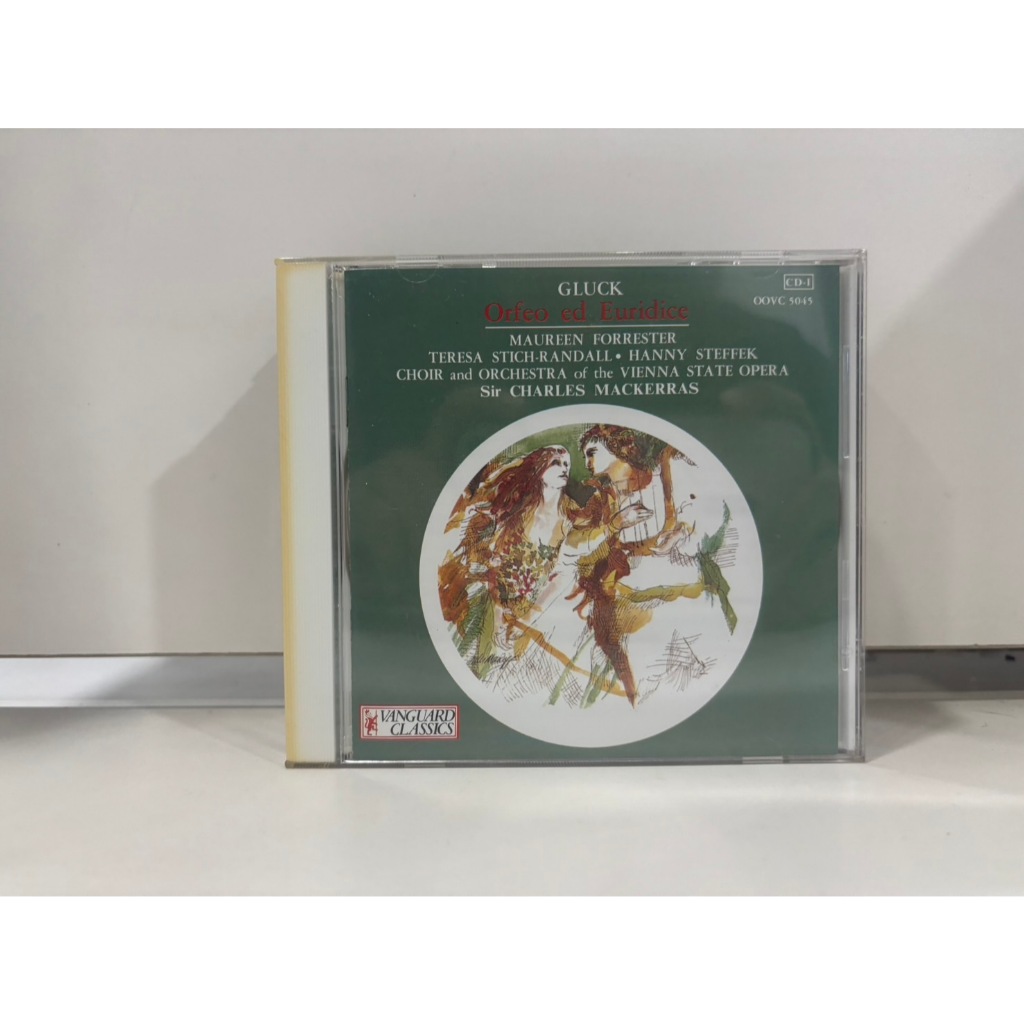 1 CD MUSIC  ซีดีเพลงสากล   GLUCK ORFEO ED EURIDICE VANGUARD CLASSICS     (D17D136)