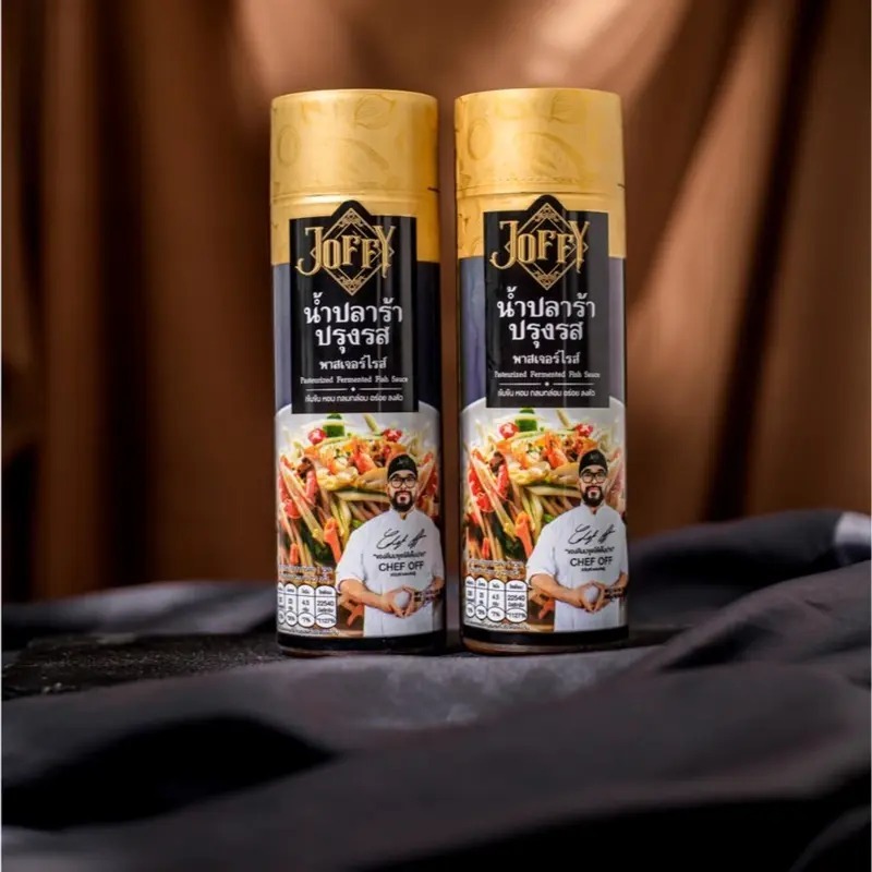 [2ขวด] น้ำปลาร้าปรุงรส Joffy น้ำปลาร้าเชฟอ๊อฟ พาสเจอร์ไรส์ สูตรพรีเมี่ยม 350 cc กลมกล่อม อร่อยลงตัว